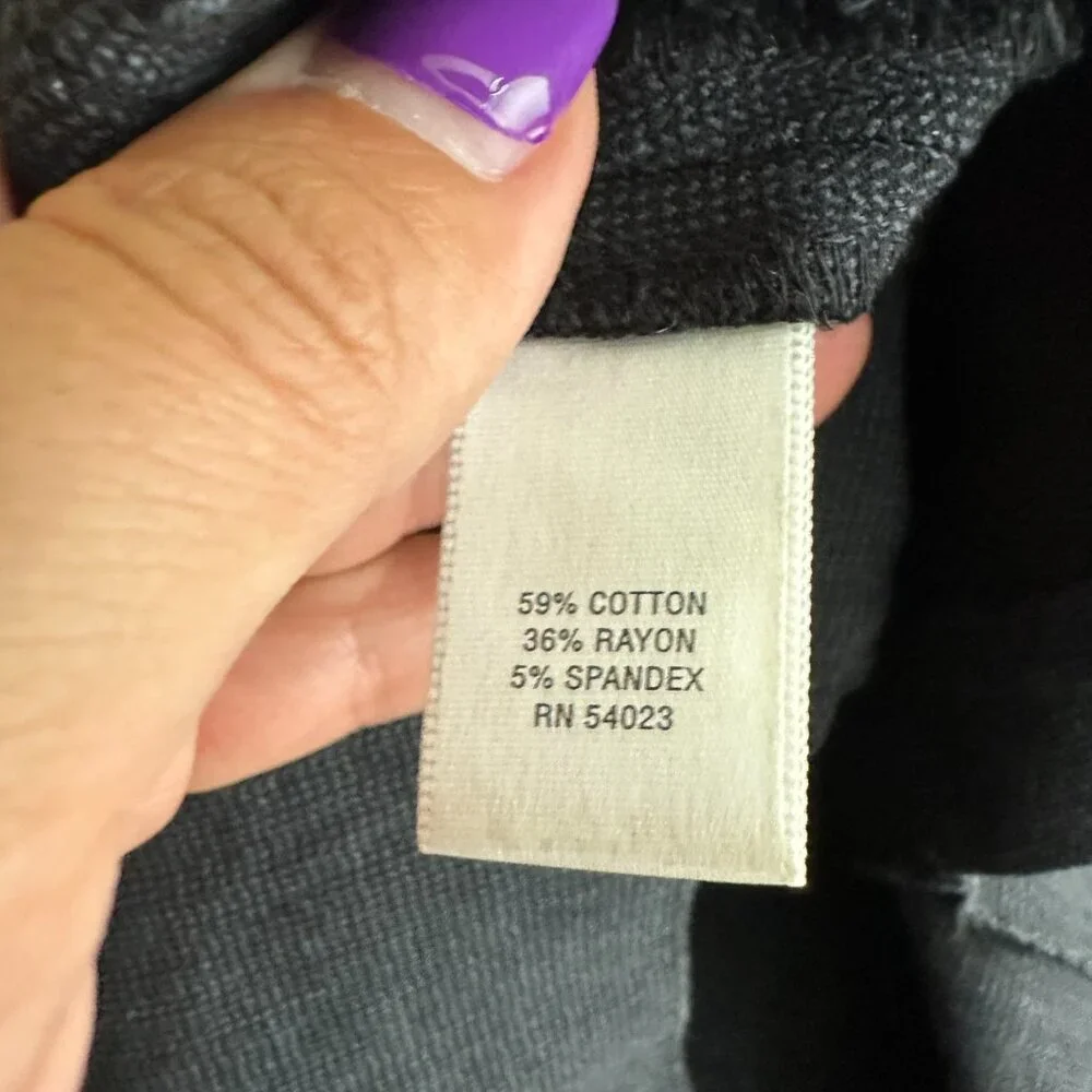 2/$30 Banana Republic Weekend Textured Pencil Skirt Navy Combo 0 #A1359